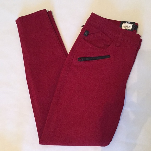 Rock & Republic Denim - 🆕 Rock & Republic cherry red leggings jeans